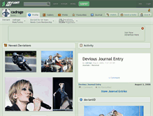 Tablet Screenshot of cadrage.deviantart.com