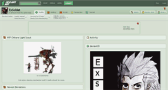 Desktop Screenshot of exsoldat.deviantart.com