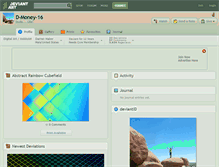 Tablet Screenshot of d-money-16.deviantart.com