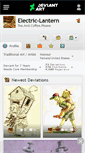 Mobile Screenshot of electric-lantern.deviantart.com