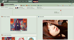 Desktop Screenshot of lovelorn-insanity.deviantart.com