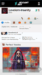 Mobile Screenshot of lovelorn-insanity.deviantart.com