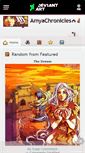Mobile Screenshot of amyachronicles.deviantart.com