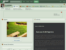 Tablet Screenshot of ivy-poison.deviantart.com