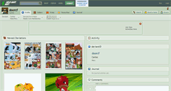Desktop Screenshot of doorcf.deviantart.com