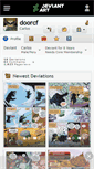 Mobile Screenshot of doorcf.deviantart.com