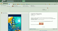 Desktop Screenshot of kitwarrior.deviantart.com