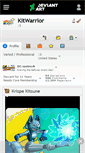 Mobile Screenshot of kitwarrior.deviantart.com