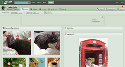 Desktop Screenshot of curiousolo.deviantart.com