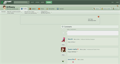 Desktop Screenshot of drifloony.deviantart.com