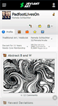 Mobile Screenshot of padfootliveson.deviantart.com