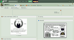Desktop Screenshot of logroll13.deviantart.com