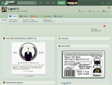 Tablet Screenshot of logroll13.deviantart.com