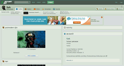 Desktop Screenshot of furk.deviantart.com