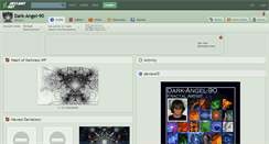 Desktop Screenshot of dark-angel-90.deviantart.com