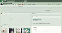 Desktop Screenshot of kinkydoomhobbit.deviantart.com