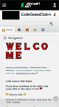 Mobile Screenshot of codegeassclub.deviantart.com