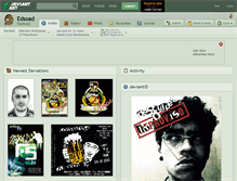 Tablet Screenshot of edsoad.deviantart.com