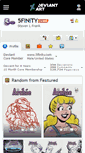 Mobile Screenshot of 5finity.deviantart.com