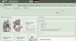 Desktop Screenshot of lord-la-dos.deviantart.com