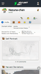Mobile Screenshot of nazuna-chan.deviantart.com