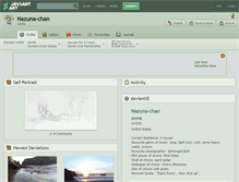 Tablet Screenshot of nazuna-chan.deviantart.com