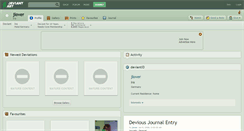 Desktop Screenshot of jlover.deviantart.com