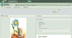 Desktop Screenshot of carolinny.deviantart.com