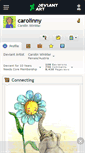Mobile Screenshot of carolinny.deviantart.com