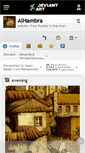 Mobile Screenshot of alhambra.deviantart.com
