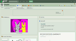 Desktop Screenshot of hmueller.deviantart.com