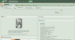 Desktop Screenshot of nine-tail.deviantart.com