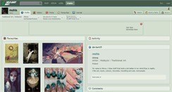 Desktop Screenshot of mohis.deviantart.com