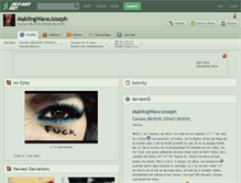 Tablet Screenshot of makiingwavejoseph.deviantart.com