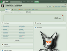 Tablet Screenshot of fellatron-3742925-da.deviantart.com