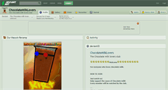 Desktop Screenshot of chocolatemilklovers.deviantart.com