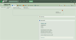 Desktop Screenshot of cherry-cat.deviantart.com