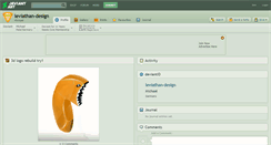 Desktop Screenshot of leviathan-design.deviantart.com