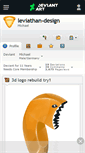 Mobile Screenshot of leviathan-design.deviantart.com