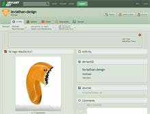 Tablet Screenshot of leviathan-design.deviantart.com