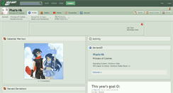 Desktop Screenshot of pharis-hk.deviantart.com