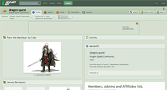 Desktop Screenshot of dragon-quest.deviantart.com