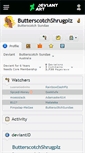 Mobile Screenshot of butterscotchshrugplz.deviantart.com