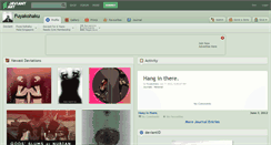 Desktop Screenshot of fuyakohaku.deviantart.com