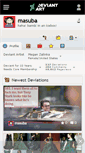 Mobile Screenshot of masuba.deviantart.com