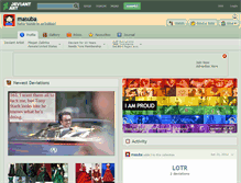 Tablet Screenshot of masuba.deviantart.com