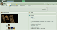 Desktop Screenshot of eve-plz.deviantart.com