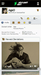 Mobile Screenshot of agao.deviantart.com