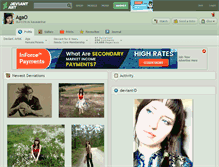 Tablet Screenshot of agao.deviantart.com