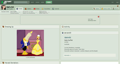 Desktop Screenshot of idelwild.deviantart.com
